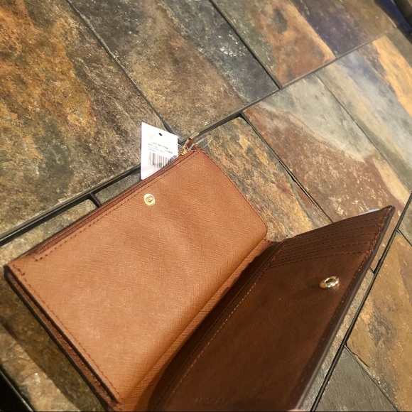 NWT Michael Kors JetSet Continental Leather Wallet - Picture 10 of 14